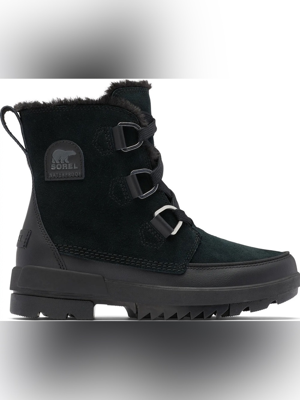 Sorel Tivoli IV all-black winter ankle boots